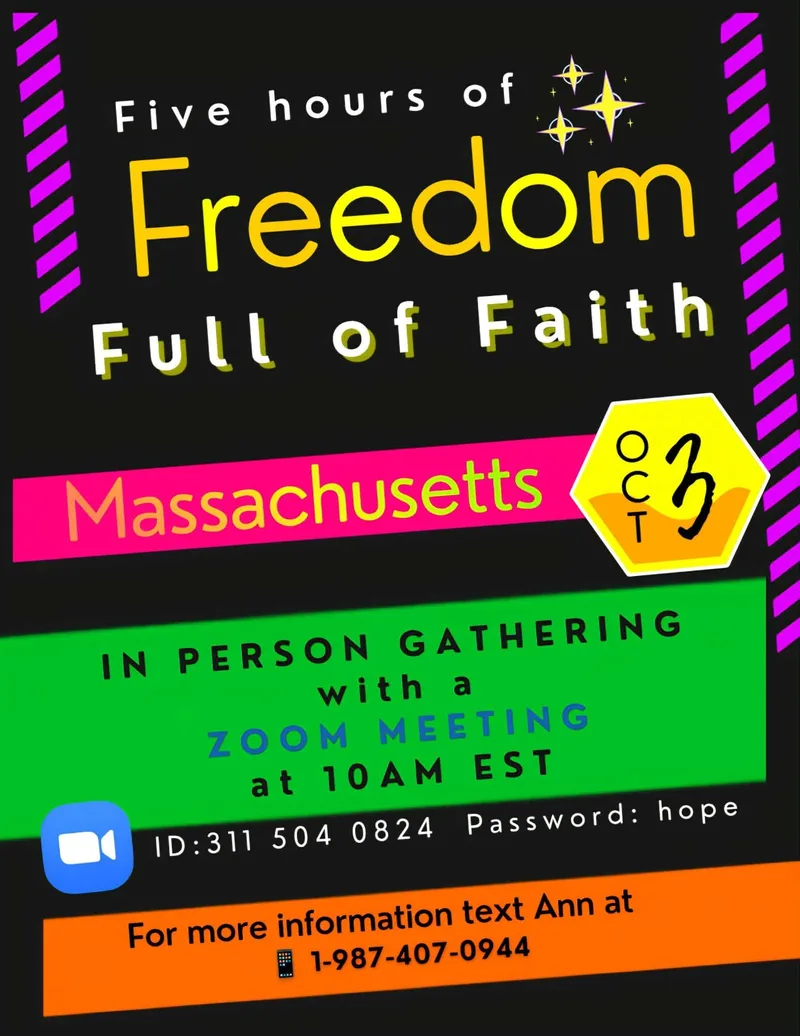Meet Pam from MA and other local members or come to visit us on ZOOM!